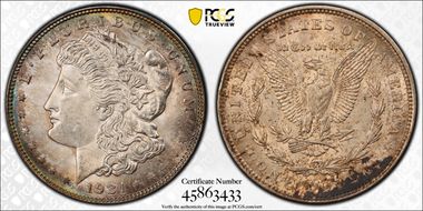 1921 $1 Morgan MS64