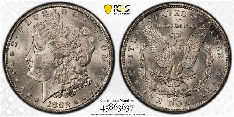 Cert 45863637 - Coin Image