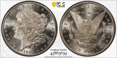 1884-CC $1 MS63