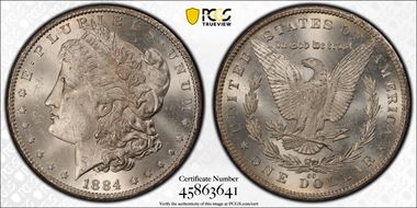 1884-CC $1 MS63