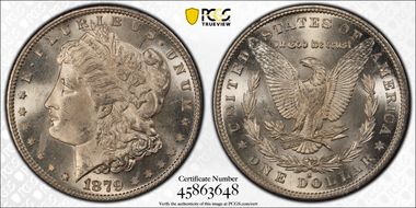 1879-S $1 MS64