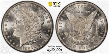 1883-CC $1 MS63