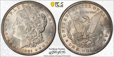 1901-O $1 MS64