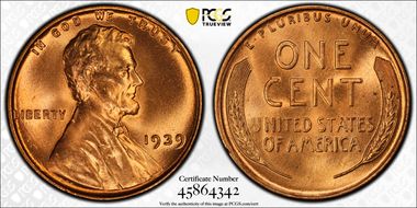 1939 1C MS67RD
