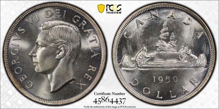 Cert 45864437 - Coin Image