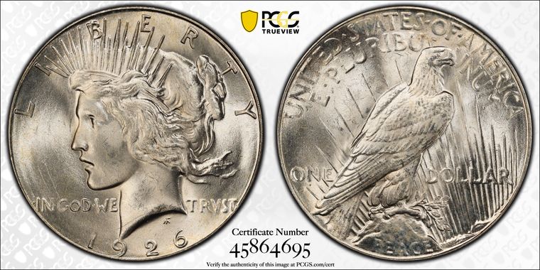 Cert 45864695 - Coin Image