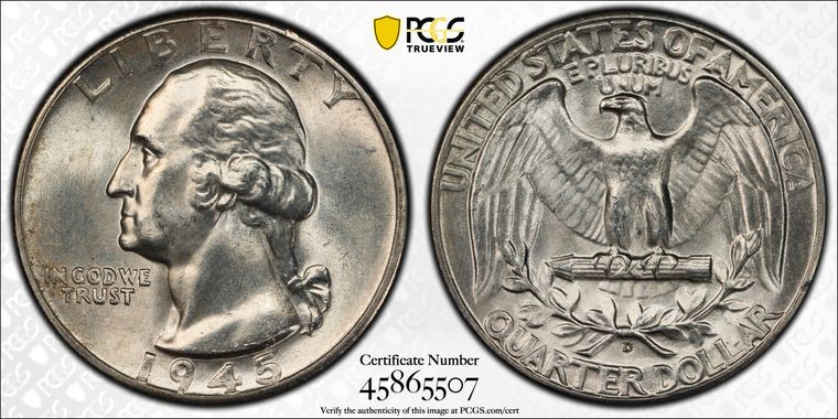 Cert 45865507 - Coin Image