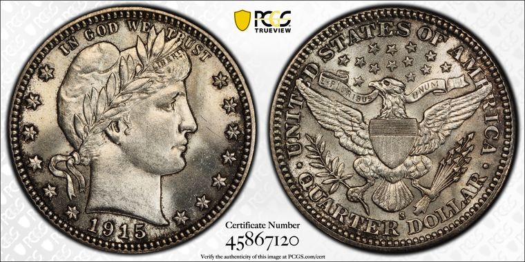 Cert 45867120 - Coin Image