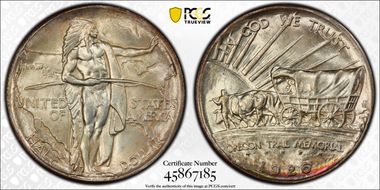 1926 50C Oregon MS66