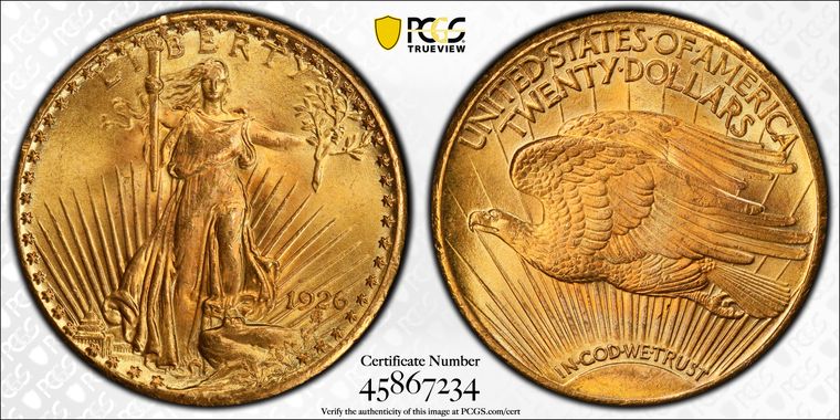 Cert 45867234 - Coin Image