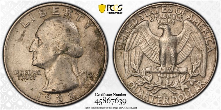 Cert 45867639 - Coin Image