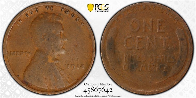 Cert 45867642 - Coin Image