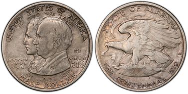 1921 50C Alabama, 2X2 XF40