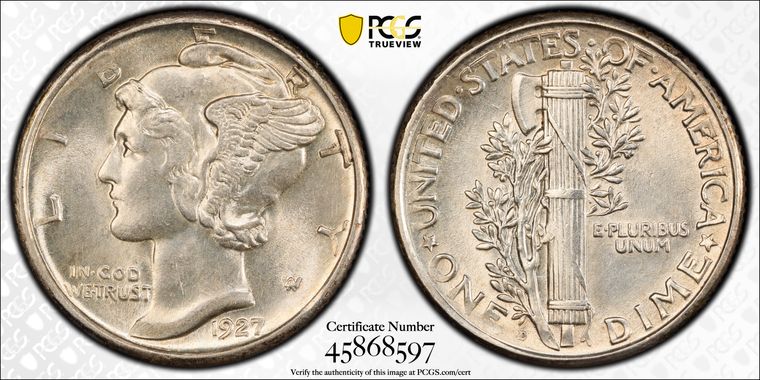 Cert 45868597 - Coin Image