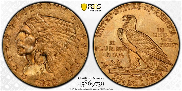 Cert 45869739 - Coin Image