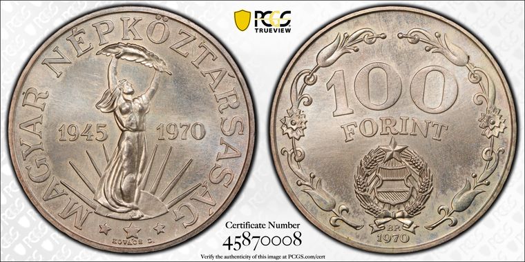 Cert 45870008 - Coin Image