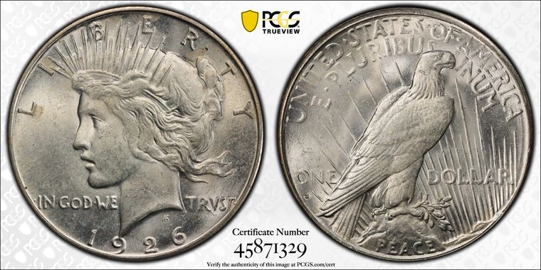 Cert 45871329 - Coin Image