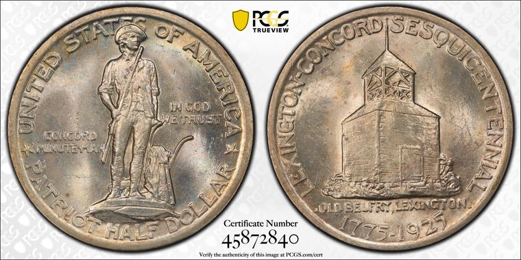 Cert 45872840 - Coin Image