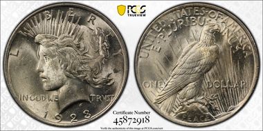 1923 $1 MS63