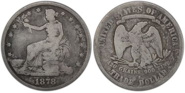 1878-S T$1 Trade G4