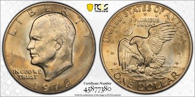 1972 $1 Type 1 MS65+