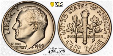 1969 10C MS65