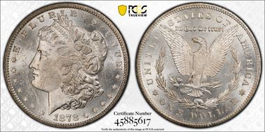 1878-CC $1 MS62