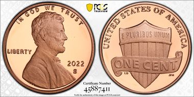 2022-S 1C Shield  First Strike PR69DCAM