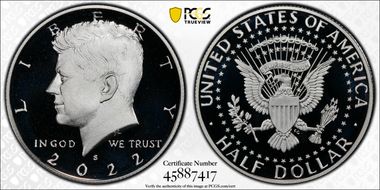 2022-S 50C Silver First Strike PR69DCAM
