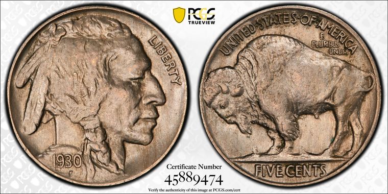 Cert 45889474 - Coin Image