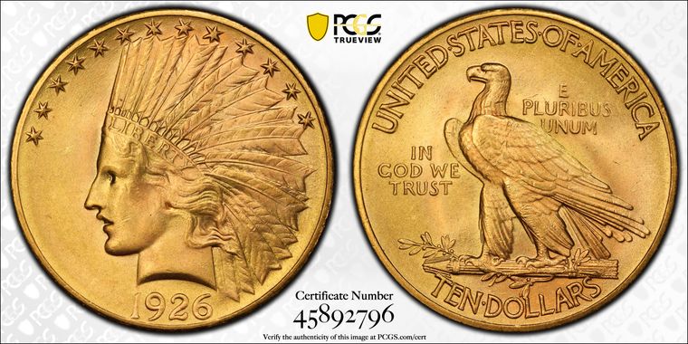 Cert 45892796 - Coin Image