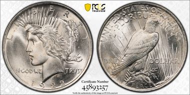 1922 $1 MS64