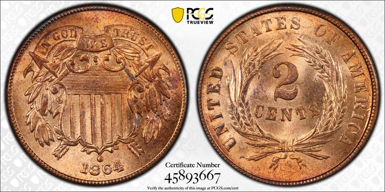 Cert 45893667 - Coin Image