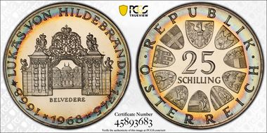 1968 25 Sch Von Hildebrandt PR67CAM