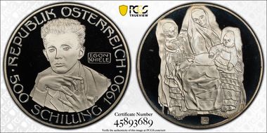 1990 500 Sch Egon Schiele PR68DCAM