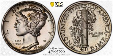 1942 10C PR66