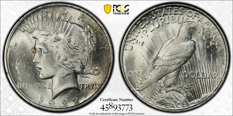 Cert 45893773 - Coin Image