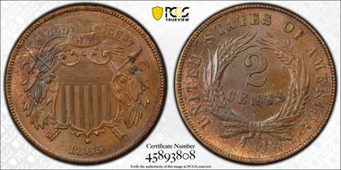 1865 2C Fancy 5 N1BN