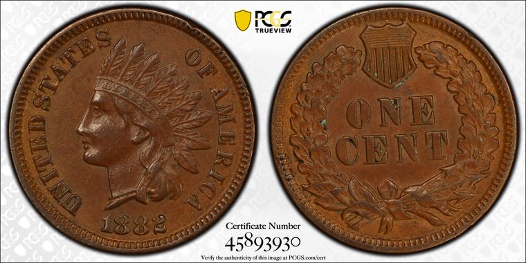 Cert 45893930 - Coin Image