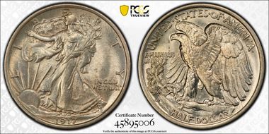 1917-D 50C Reverse N1