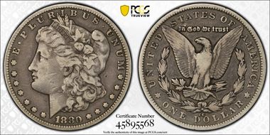 1880-CC $1 F15