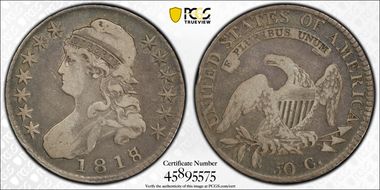 1818/7 50C Large 8 F12