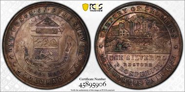 1933 CO SC$1 HK-870, Century of Progress MS63