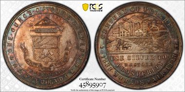 1933 CO SC$1 HK-870, Century of Progress MS64