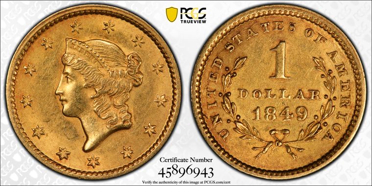 Cert 45896943 - Coin Image