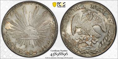 1875-Go FR 8 R Go55 MS64
