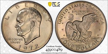 1972-S $1 Silver PR65