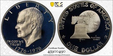 1976-S $1 Silver PR69DCAM