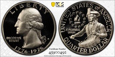 1976-S 25C Silver PR69DCAM