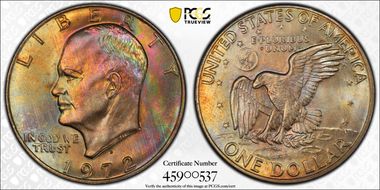 1972-D $1 MS67